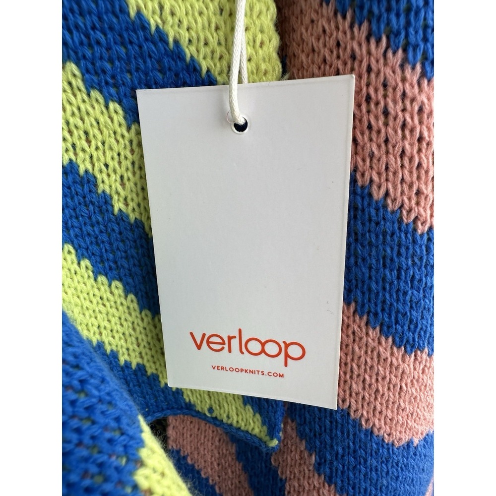 Striped Wave Knit Scarf Verloop - Picture 5 of 8